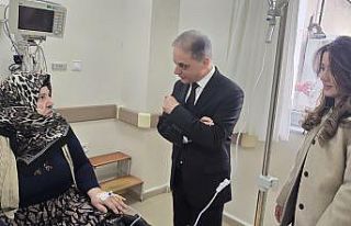 Sağlık Müdürü Tekin, Tercan İlçe Devlet Hastanesi’nde...