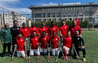 Şahinbey Ampute deplasmandan galibiyetle döndü:...