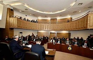 Şahinbey Belediyesi Nisan ayı meclis toplantısı...