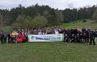 Sakarya Büyükşehir’in düzenlediği Doğa Yürüyüşleri...