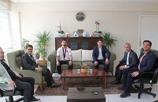 Şampiyon Kamal’dan Kaymakam Özdemir ve Başkan...