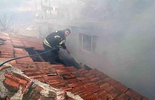 Seydikemer’de ev yangını