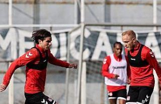 Sivasspor’da Antalyaspor maçı hazırlıkları...