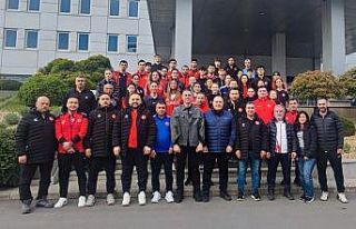 Taekwondo Milli Takımı Belgrad’a gitti