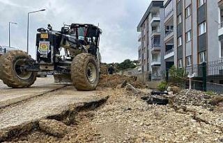 Tarsus Belediyesinden yağış sonrası hızlı müdahale