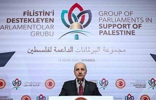 TBMM Başkanı Kurtulmuş, İstanbul’da Filistin’i...