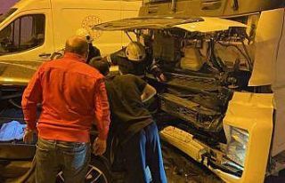 TEM’de 8 araç zincirleme kazaya karıştı: 8 yaralı