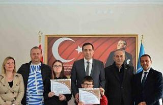 THK Söğüt’e teşekkür belgelerini takdim etti