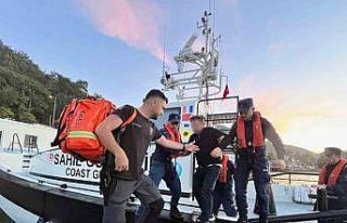 Ticari gemide rahatsızlanan şahsa tıbbi tahliye