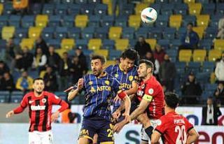 Trendyol 1. Lig: MKE Ankaragücü: 0 - Gençlerbirliği:...