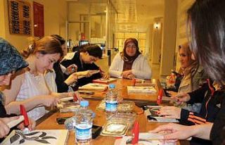 Üniversiteli gençlere filografi etkinliği düzenlendi