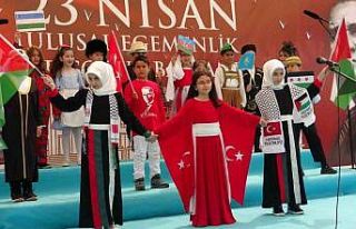 Van’da 23 Nisan coşkuyla kutlandı