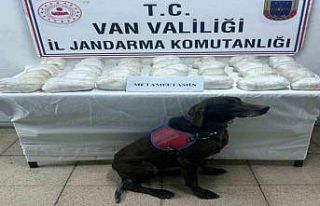 Van’da 31 kilo metamfetamin ele geçirildi