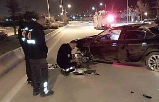 Van’da otomobil takla attı: 1 yaralı