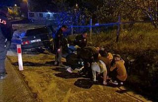 Yaralı sürücüye, kovalamaca sırasında peşinde...