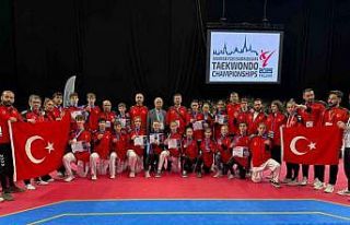 Yıldız Milli Taekwondo Takımı şampiyon oldu