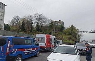 Zonguldak’ta polis ve jandarmanın denetimleri sürüyor