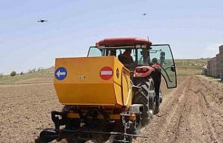 12 bin 500 dekar alan ekime açıldı