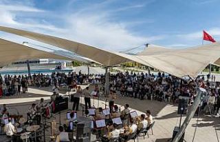 3. Ordu Komutanlığı Bando Takımı EBYÜ’de sahne...