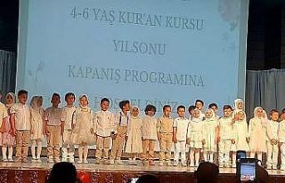 4-6 Yaş Kur’an Kursu yıl sonu kapanış programı...