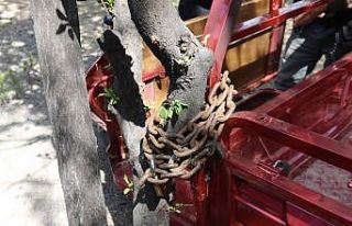 4 kilidi kırılıp çalınan motosikletini bu kez...