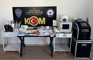 Adana’da kaçak klinik operasyonu