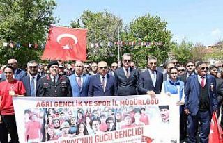 Ağrı’da 19 Mayıs, kortej yürüyüşü ve sportif...
