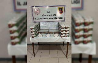 Ağrı’da jandarmadan kaçak botoks ilacı ve elektronik...