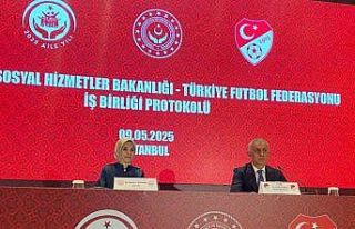 Aile ve Sosyal Hizmetler Bakanlığı ile TFF arasında...