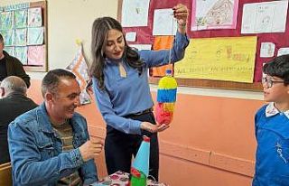 Aileler ve öğrenciler kuşlara yuva oldu