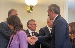 AK Parti heyeti, DEM Parti heyeti ile görüştü