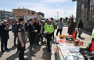 Akyaka’da Trafik Haftası etkinliği