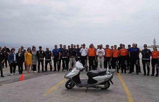 Alanya zabıta personeline güvenli sürüş eğitimi