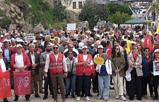 Alanya’da 1 Mayıs coşkuyla kutlandı