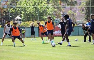 Alanyaspor, Gaziantep FK maçı hazırlıklarına...