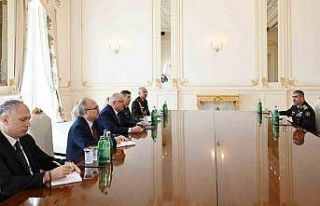 Aliyev, Milli Savunma Bakanı Güler’i kabul etti