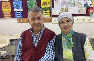 Almanya’daki torunu için 71 yaşında dil öğreniyor