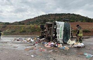 Ankara’da belediye kamyonu kontrolden çıktı:...