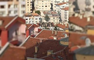 Ankara’da çatı yangını