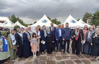 Ankara’da Gazzeli kadın ve çocuklar için yardım...