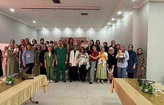 Anne adaylarına normal doğum anlatıldı