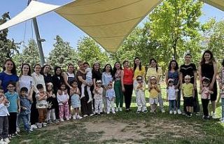 Anneler ve çocuklar doyasıya eğlendi