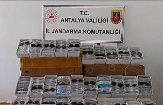 Antalya Gaziapaşa’da 15 bin adet kaçak güneş...