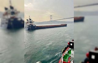 Arızalanan gemi, Ahırkapı Demir Sahası’na demirletildi