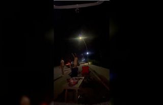 Arnavutköy’de ilginç kaza