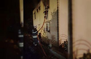 Arsuz’da müstakil evde yangın