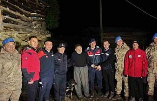 Artvin’de kayıp yaşlı adam sağ olarak bulundu