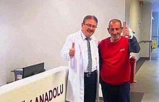 Artvinli hasta Samsun’da şifa buldu