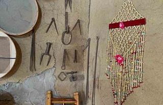 Asırlık tandırda ’Tarım Aletleri Sergisi’