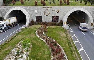 Asos ve Troya tünelleri bakım ve onarım için trafiğe...